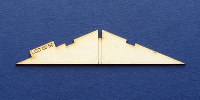 LCC 00-50 OO gauge low angle roof support
